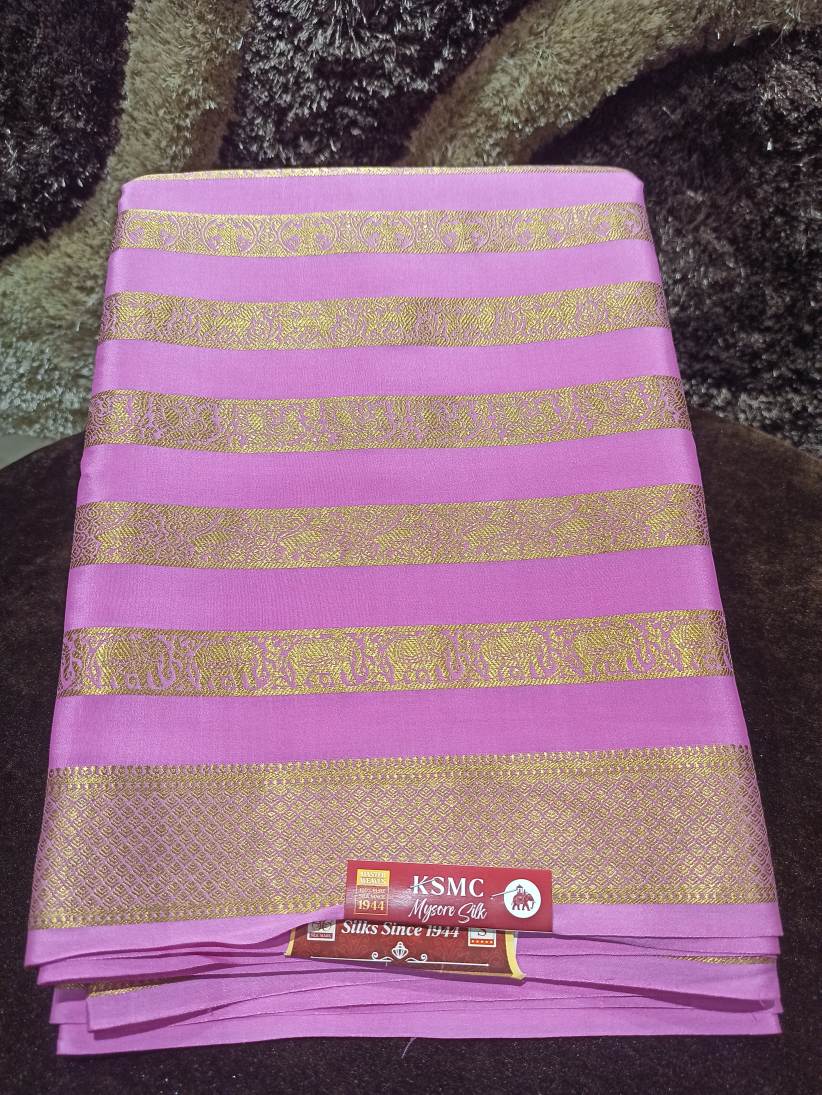 Pure Mysore Silk Saree.