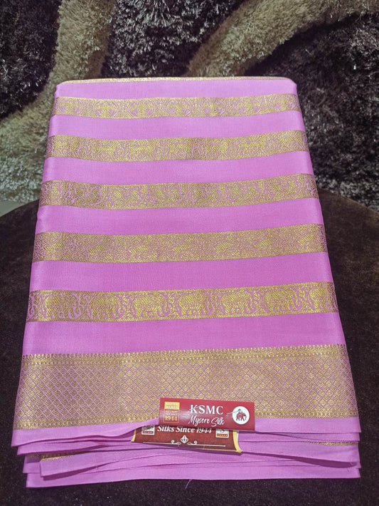 Pure Mysore Silk Saree.