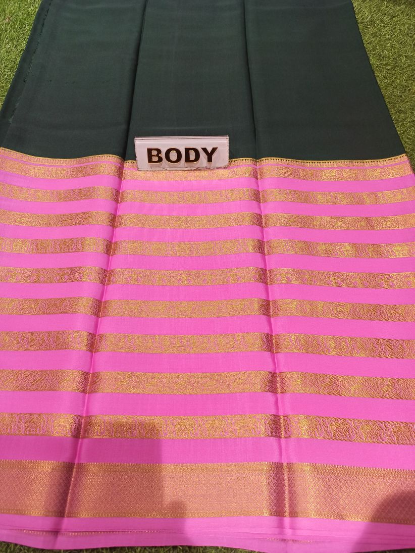 Pure Mysore Silk Saree.