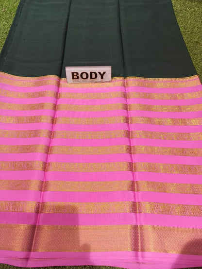 Pure Mysore Silk Saree.