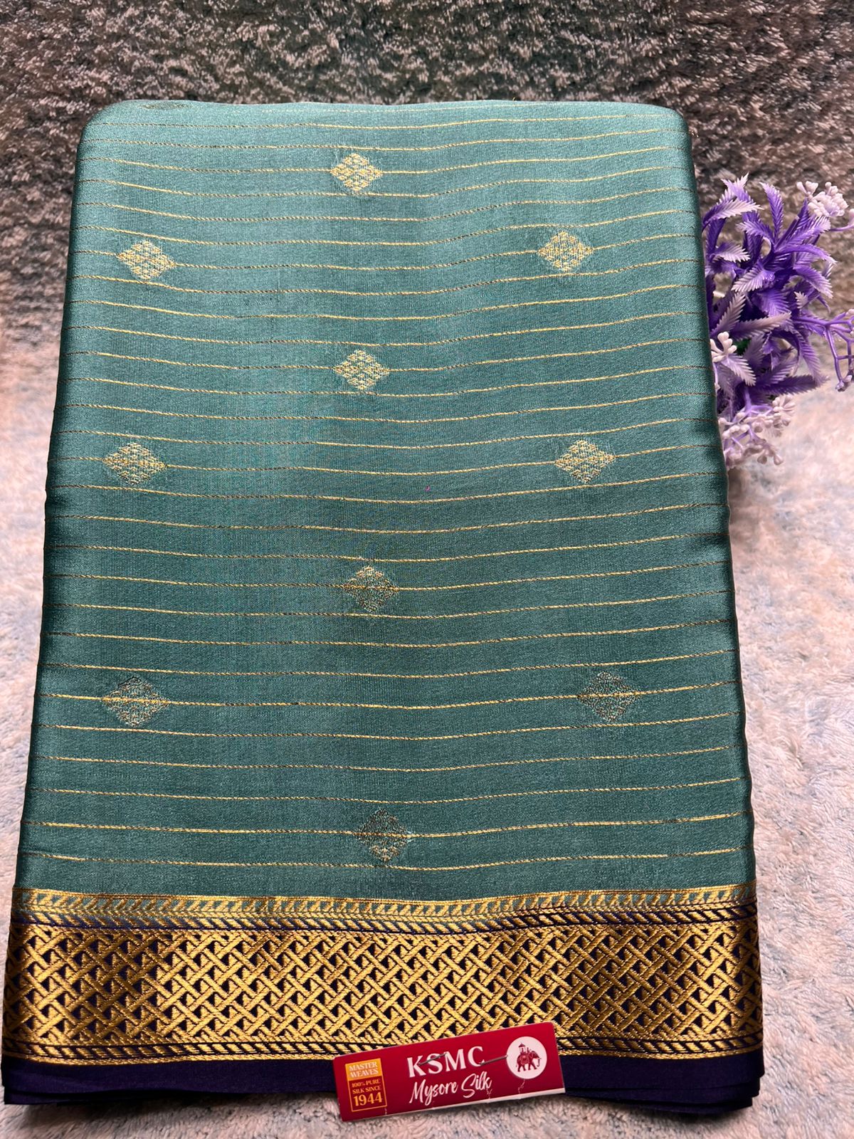 Pure Mysore Silk Saree.