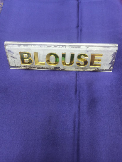 Pure Mysore Silk Saree.