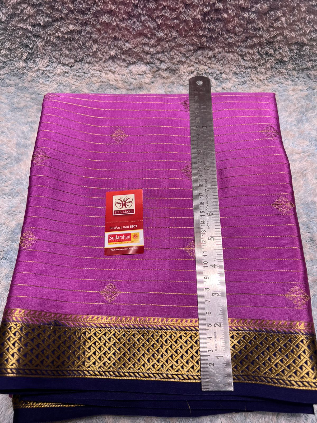 Pure Mysore Silk Saree.