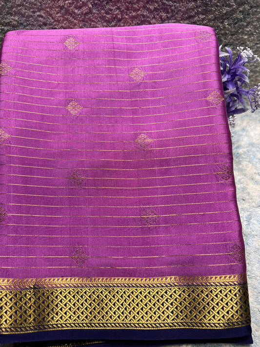 Pure Mysore Silk Saree.