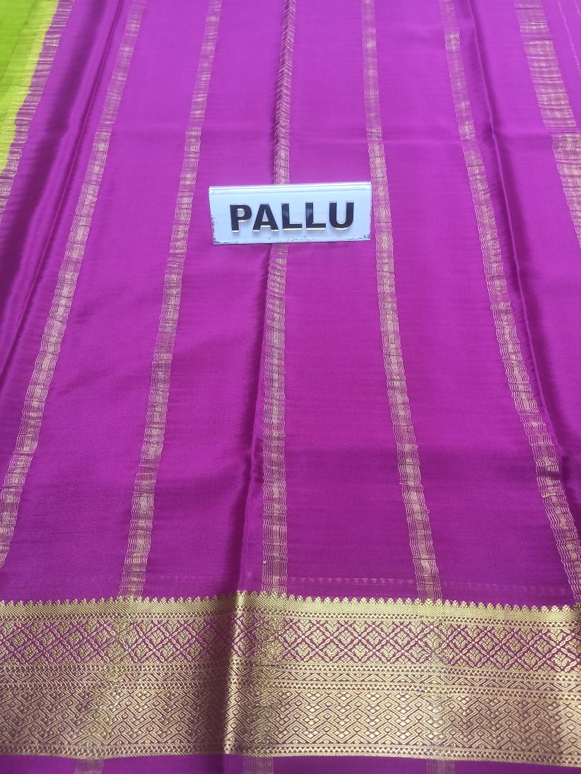 Pure Mysore Silk Saree.