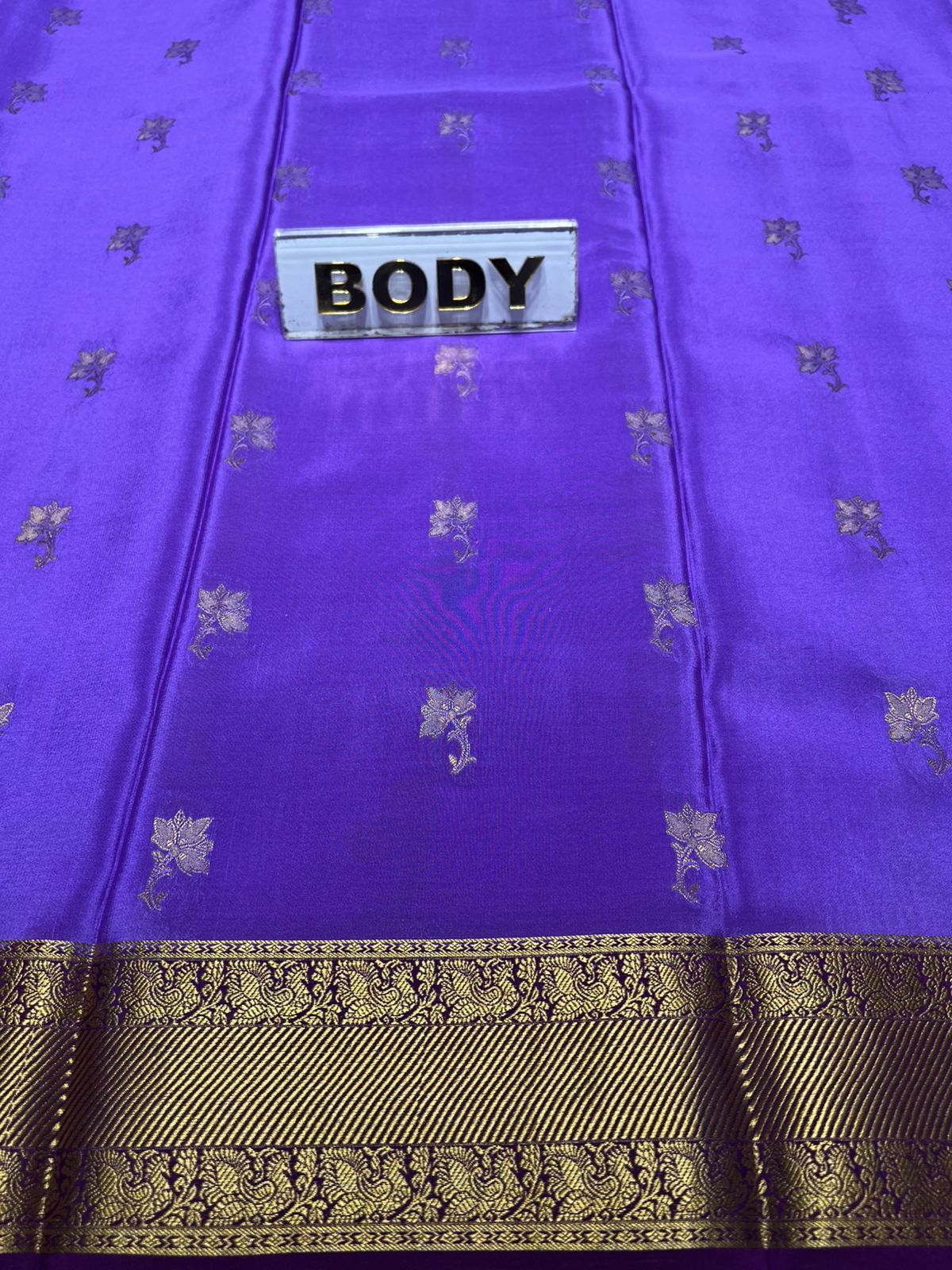 Pure Mysore Silk Saree.