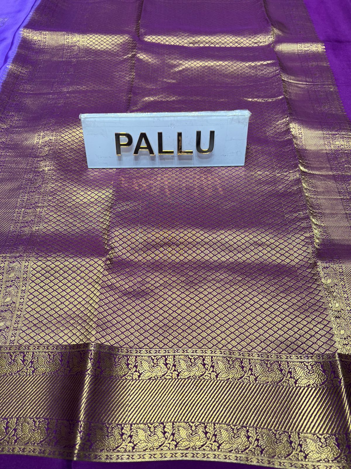Pure Mysore Silk Saree.
