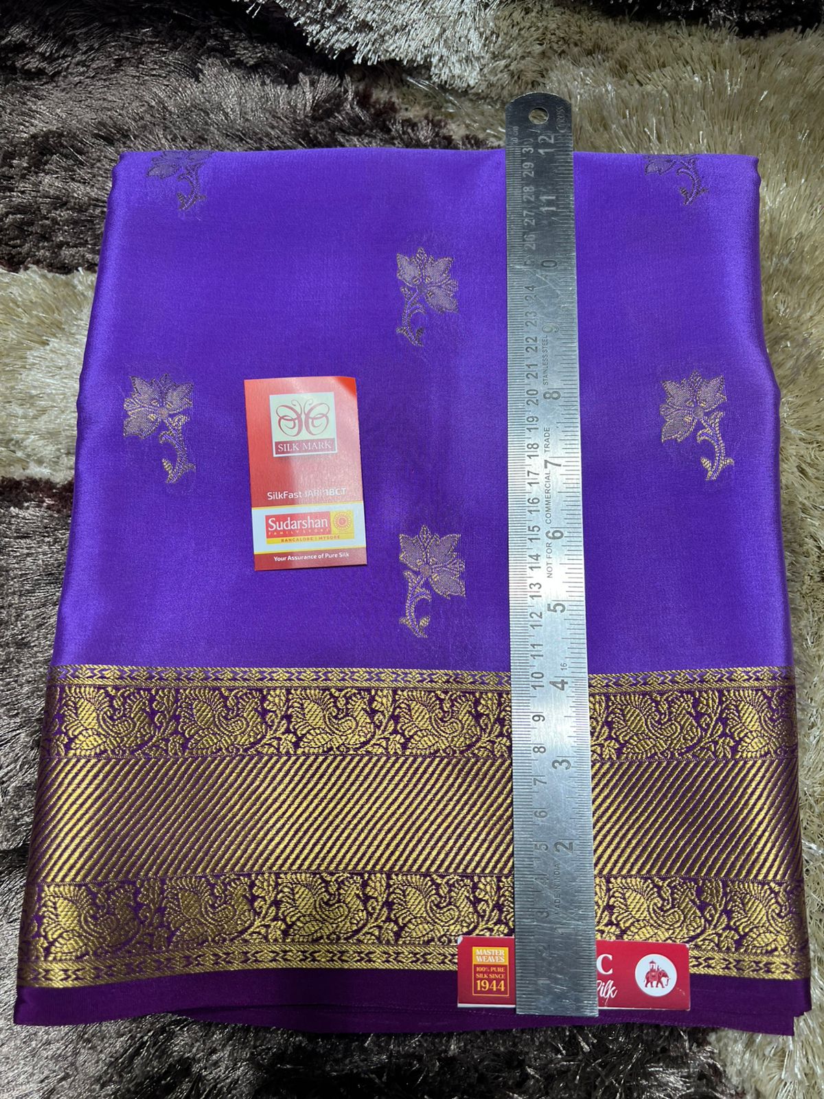 Pure Mysore Silk Saree.