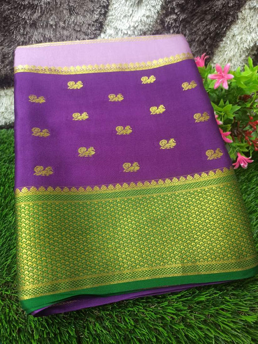 Pure Mysore Silk Saree.
