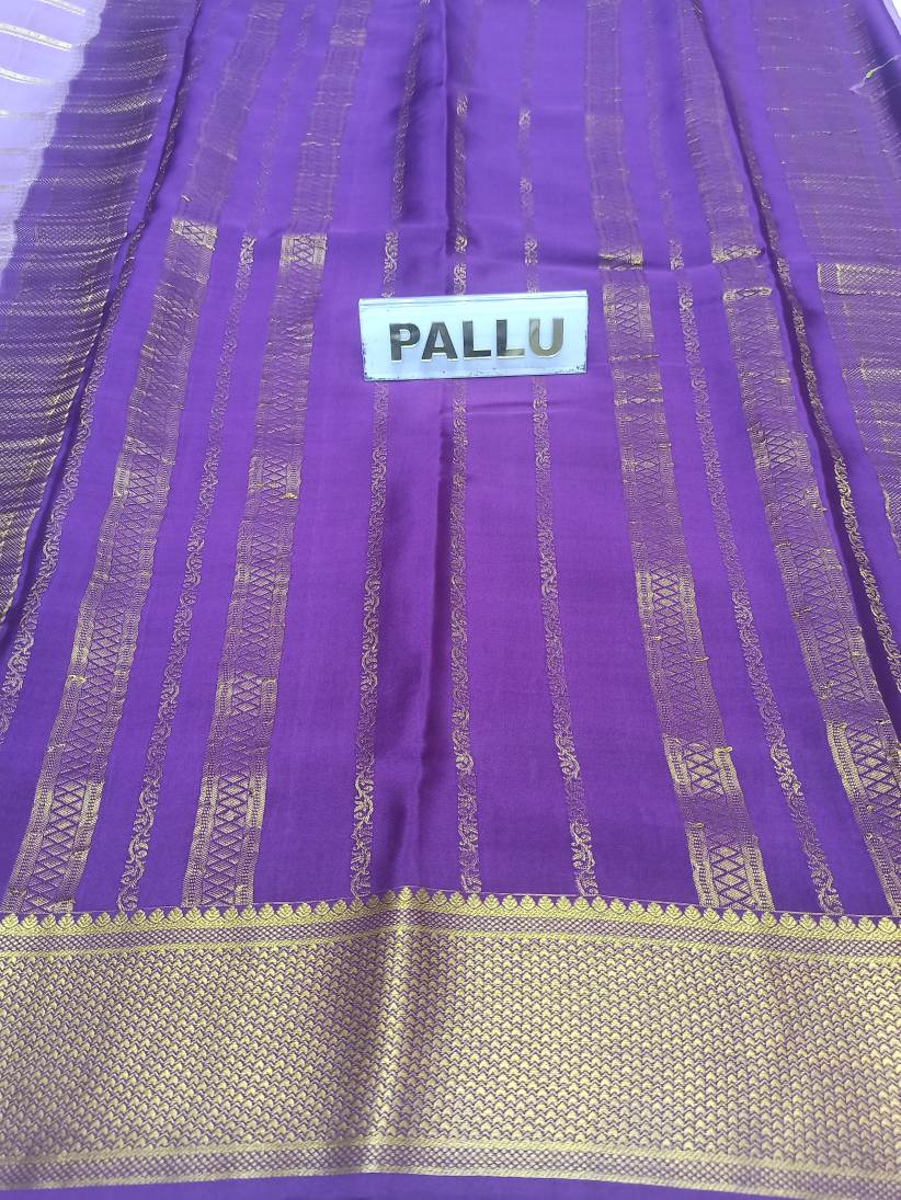 Pure Mysore Silk Saree.