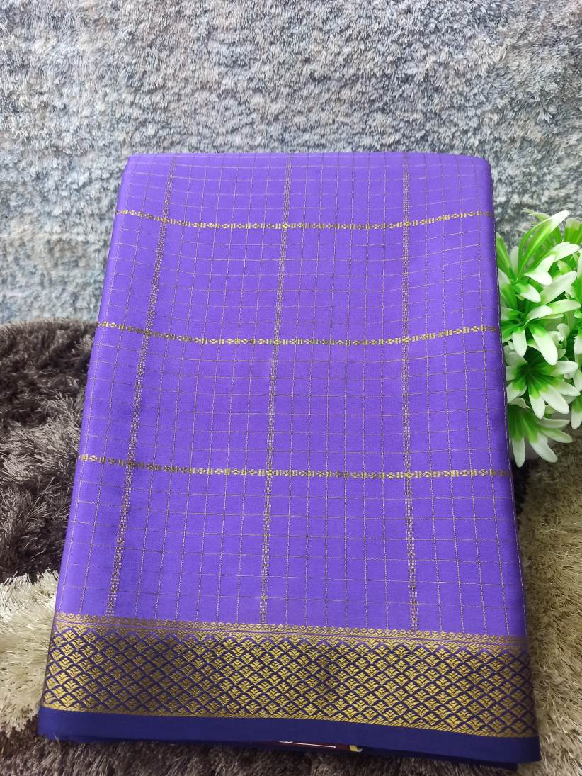 Pure Mysore Silk Saree.
