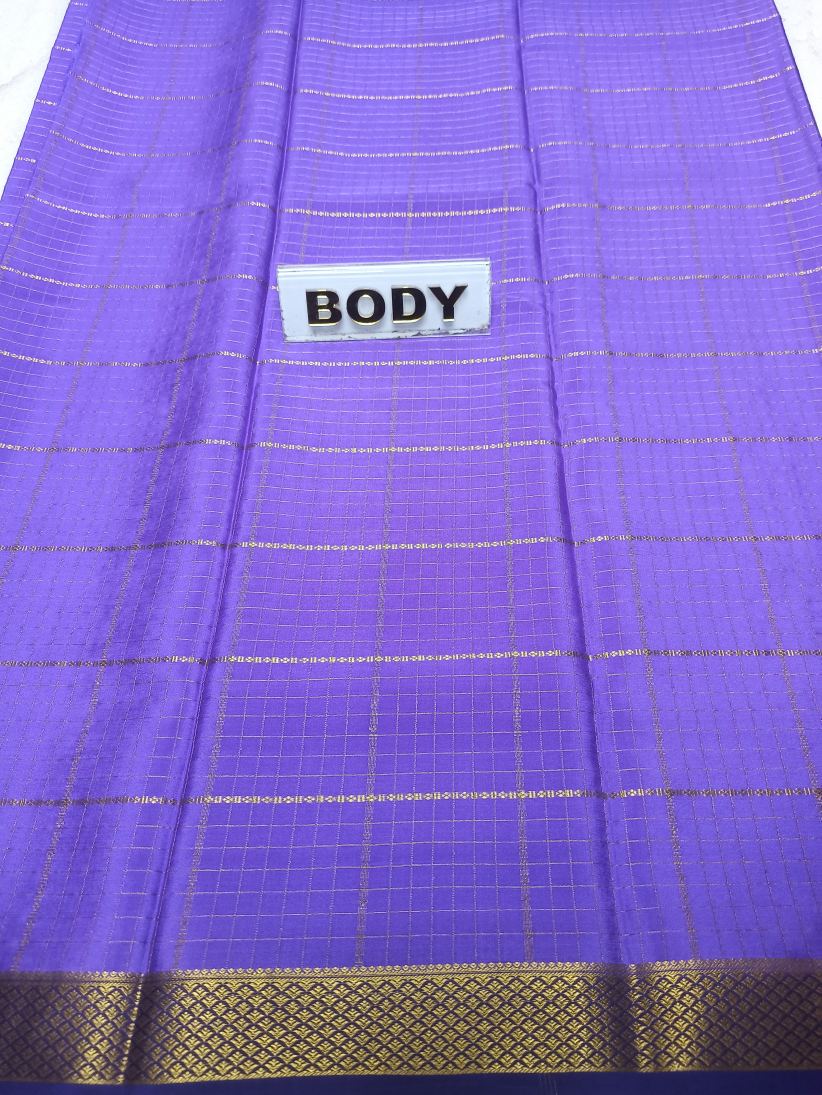 Pure Mysore Silk Saree.