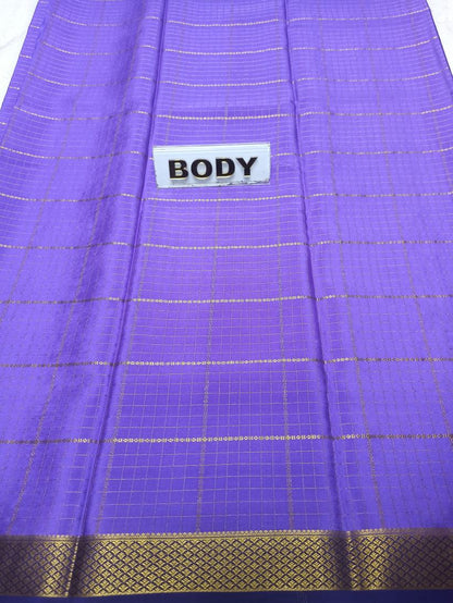 Pure Mysore Silk Saree.
