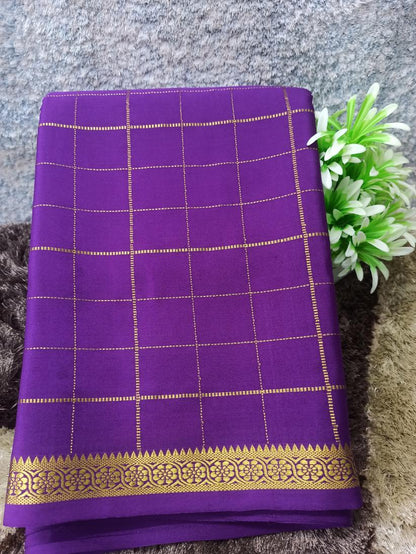 Pure Mysore Silk Saree.