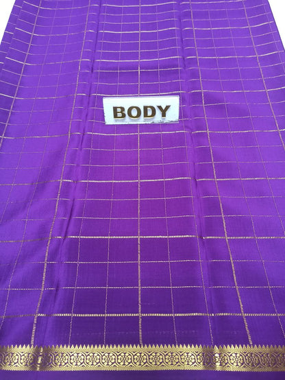 Pure Mysore Silk Saree.