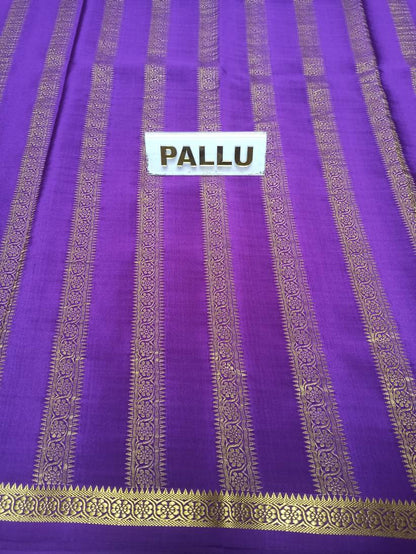 Pure Mysore Silk Saree.