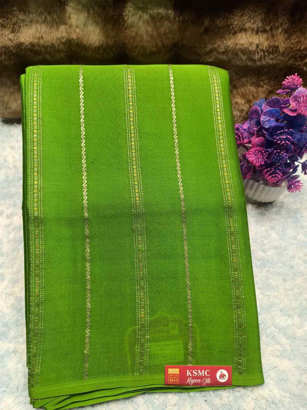 Pure Mysore Silk Saree.