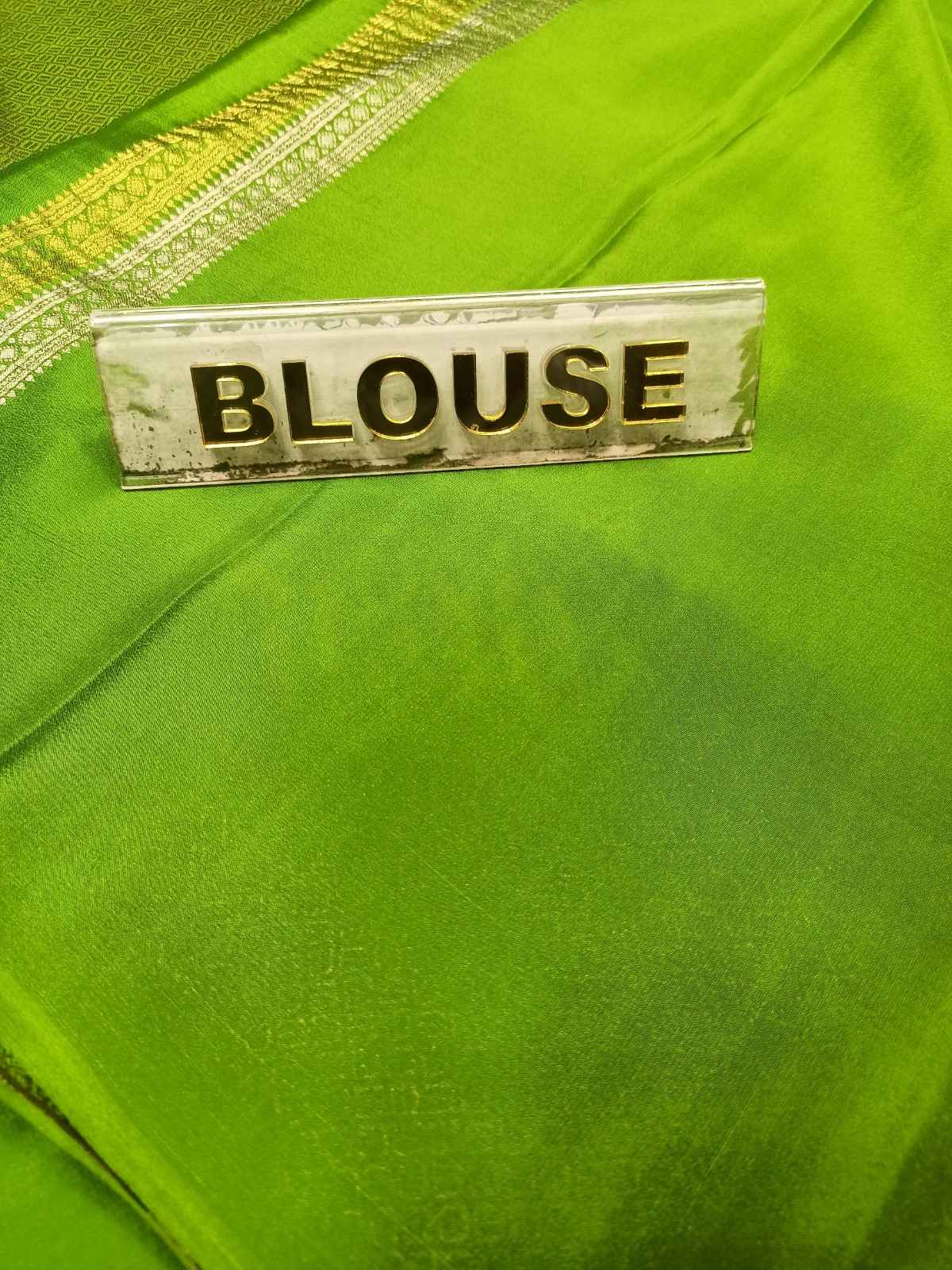 Pure Mysore Silk Saree.