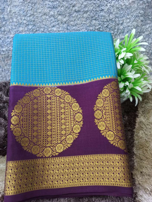 Pure Mysore Silk Saree.