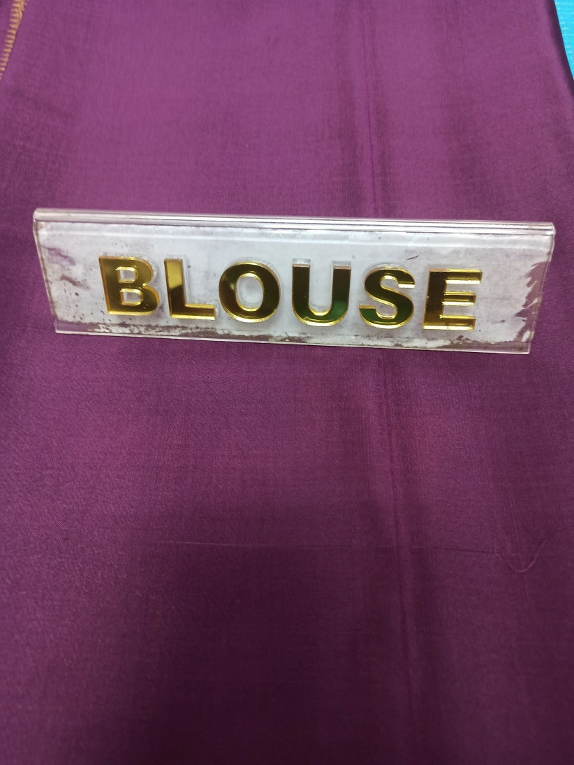 Pure Mysore Silk Saree.