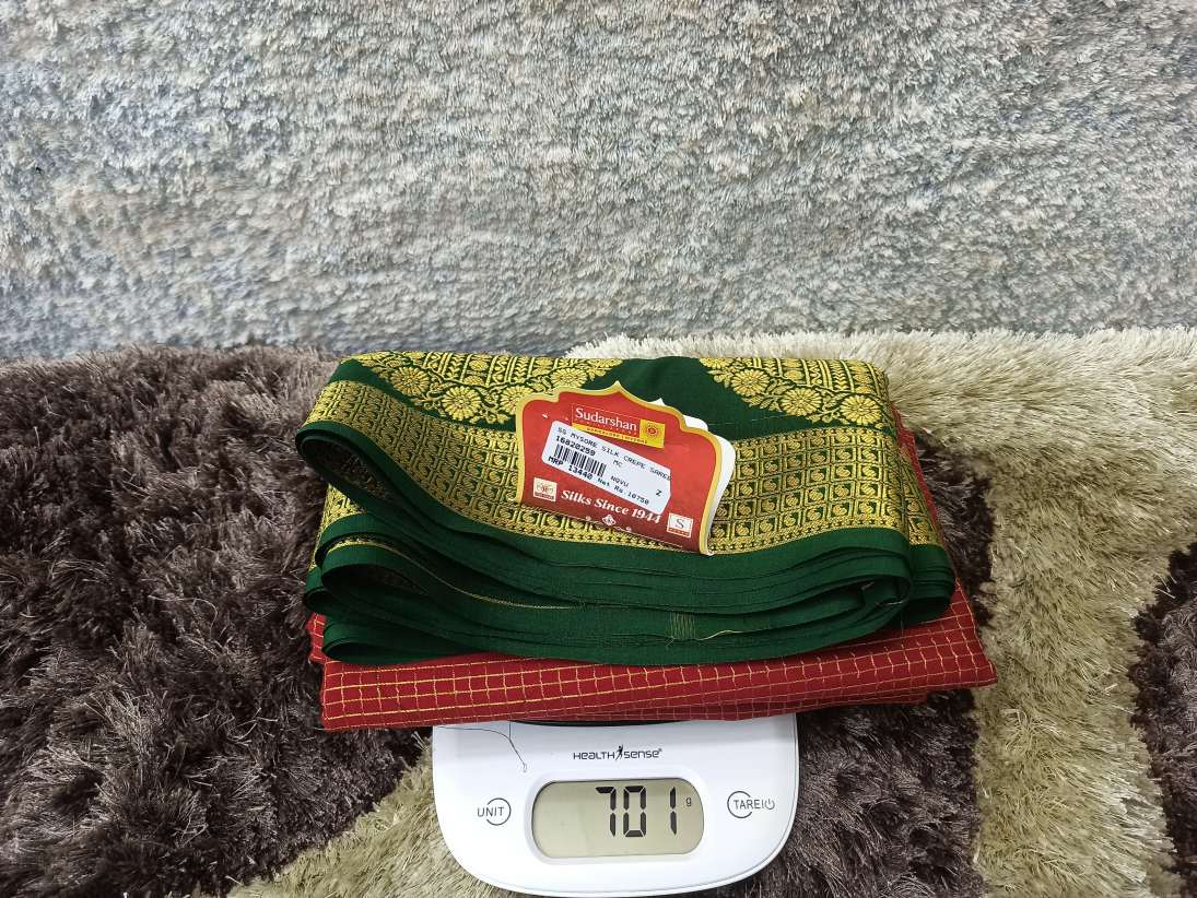 Pure Mysore Silk Saree.