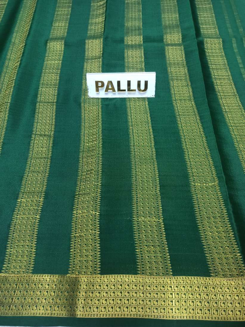 Pure Mysore Silk Saree.