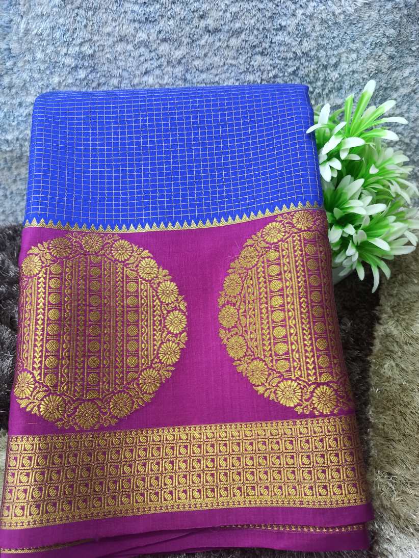 Pure Mysore Silk Saree.