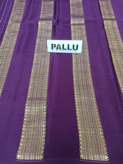 Pure Mysore Silk Saree.