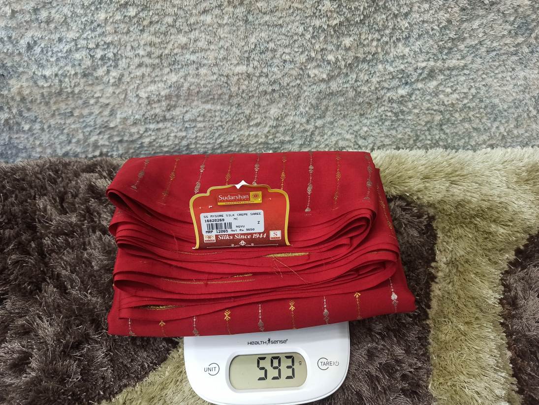 Pure Mysore Silk Saree.