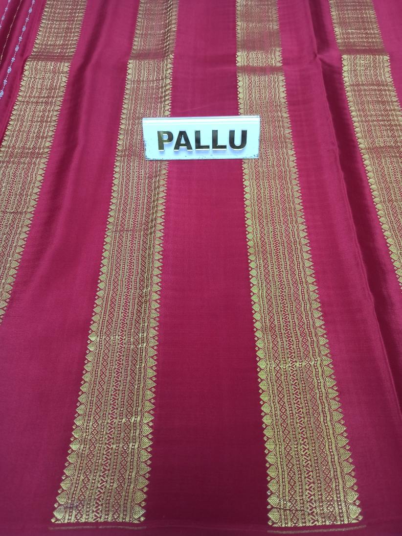 Pure Mysore Silk Saree.