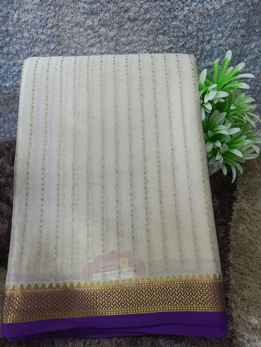 Pure Mysore Silk Saree.