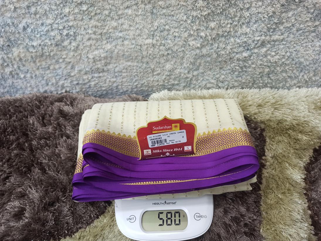 Pure Mysore Silk Saree.