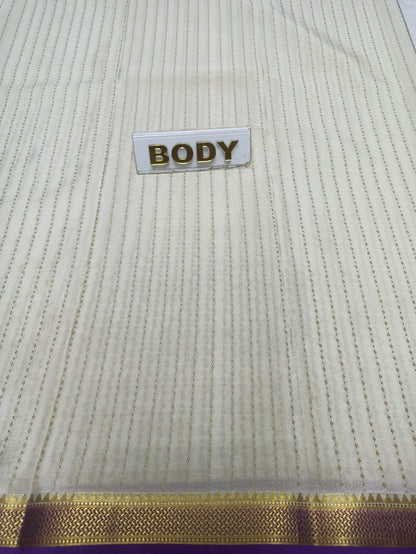 Pure Mysore Silk Saree.