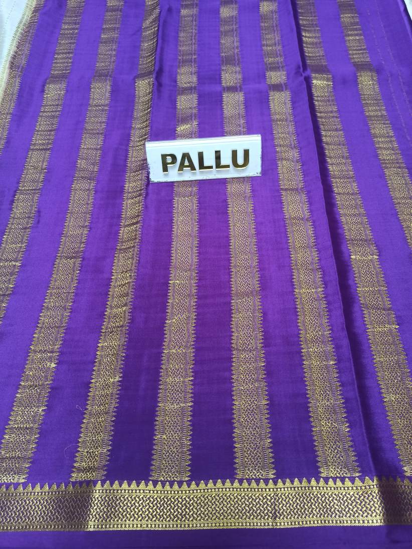Pure Mysore Silk Saree.