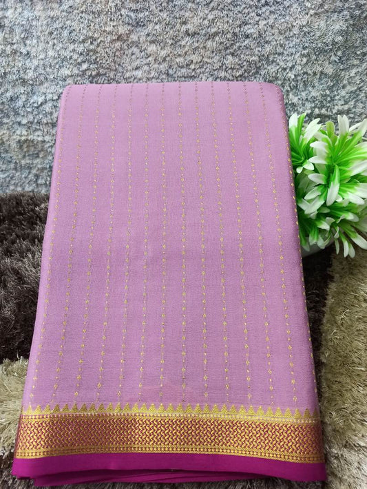 Pure Mysore Silk Saree.