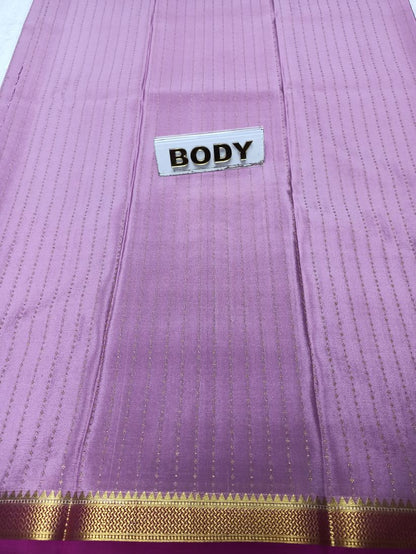 Pure Mysore Silk Saree.