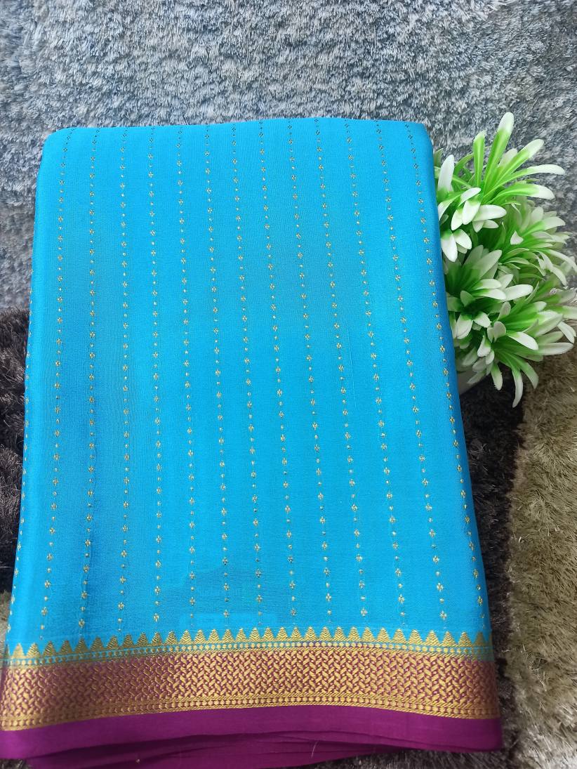 Pure Mysore Silk Saree.