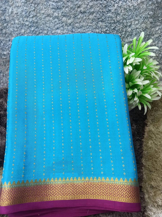 Pure Mysore Silk Saree.