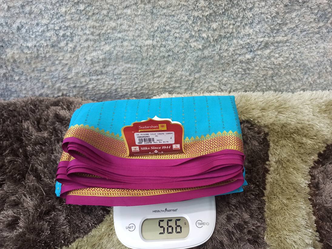 Pure Mysore Silk Saree.