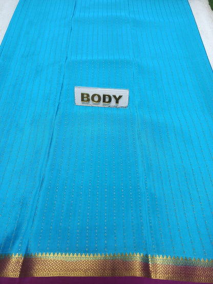 Pure Mysore Silk Saree.