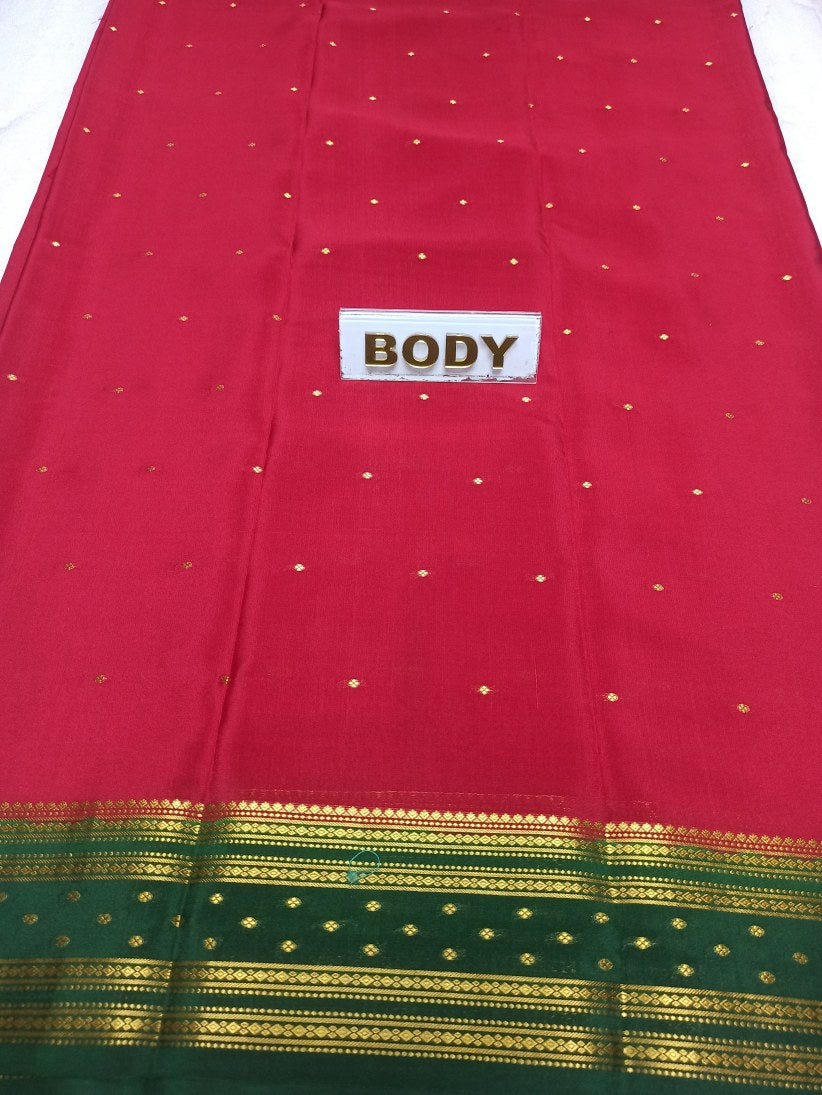 Pure Mysore Silk Saree.