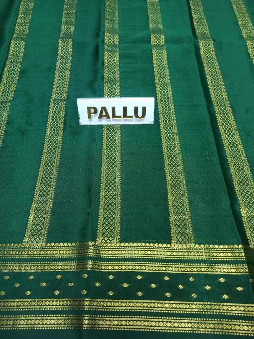 Pure Mysore Silk Saree.