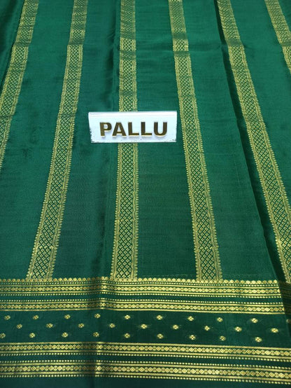 Pure Mysore Silk Saree.