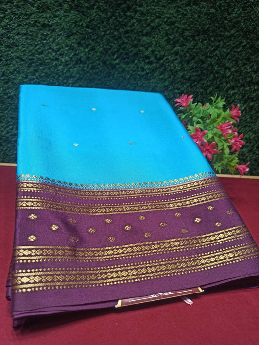 Pure Mysore Silk Saree.
