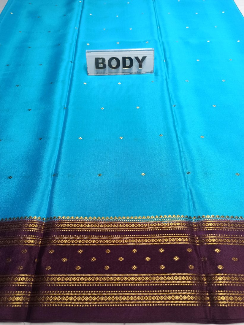 Pure Mysore Silk Saree.