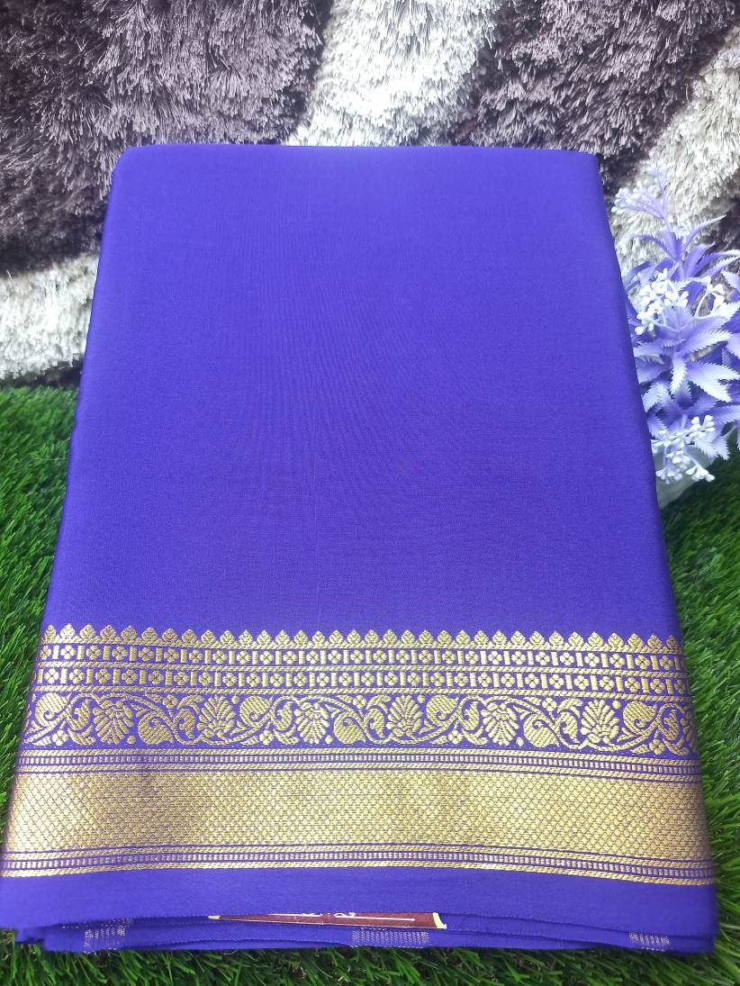 Pure Mysore Silk Saree.