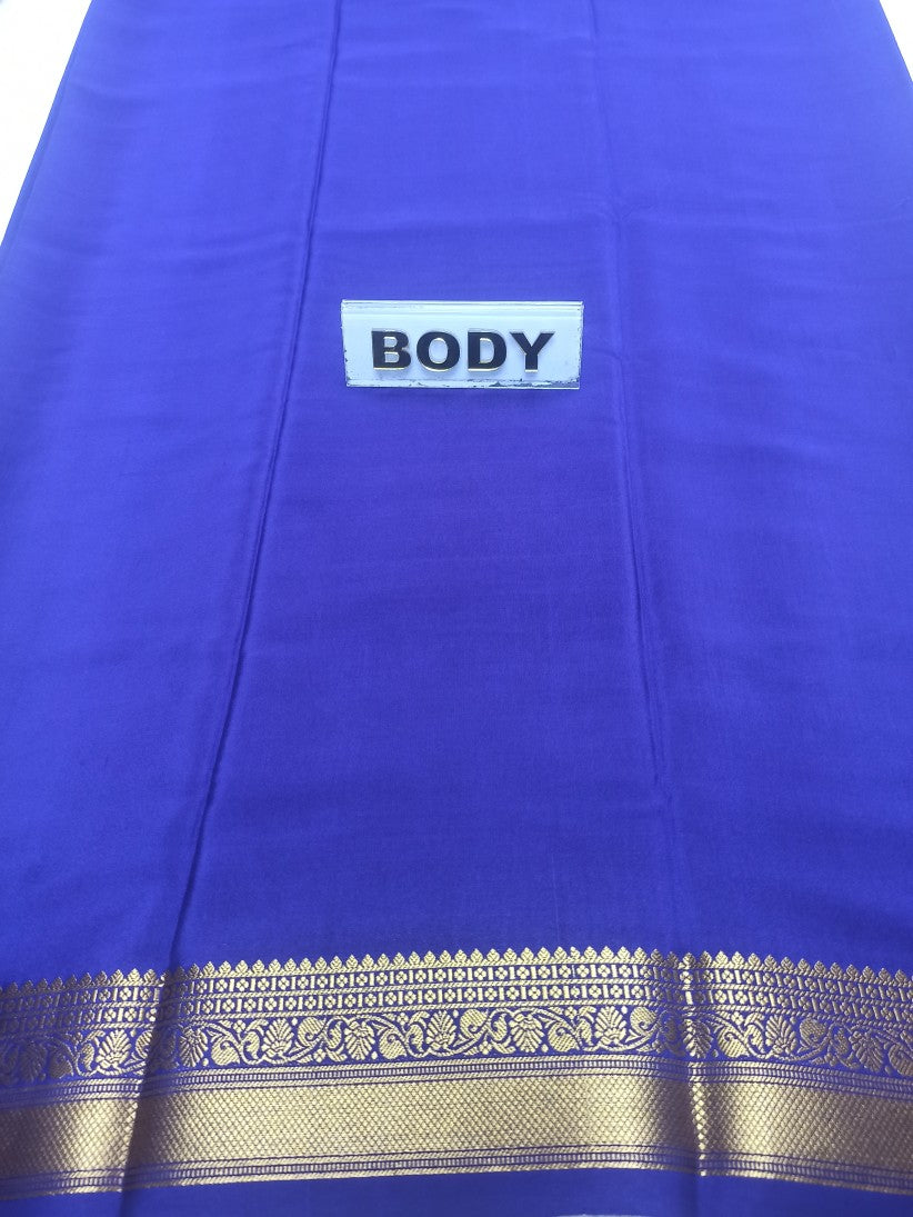 Pure Mysore Silk Saree.