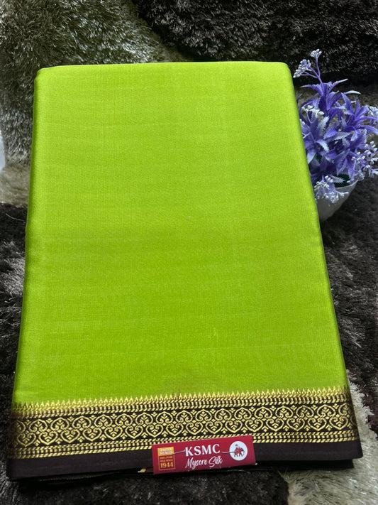 Pure Mysore Silk Saree.