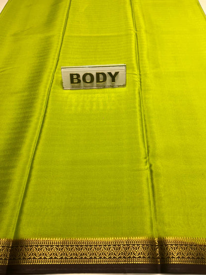 Pure Mysore Silk Saree.