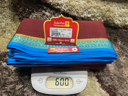 Pure Mysore Silk Saree.